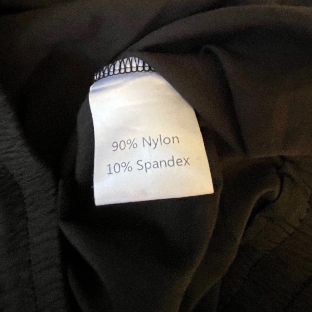 NEW Bakyarder Womens Black Parachute Pants Baggy Y2K Streetwear Track Trousers L - Picture 6 of 7